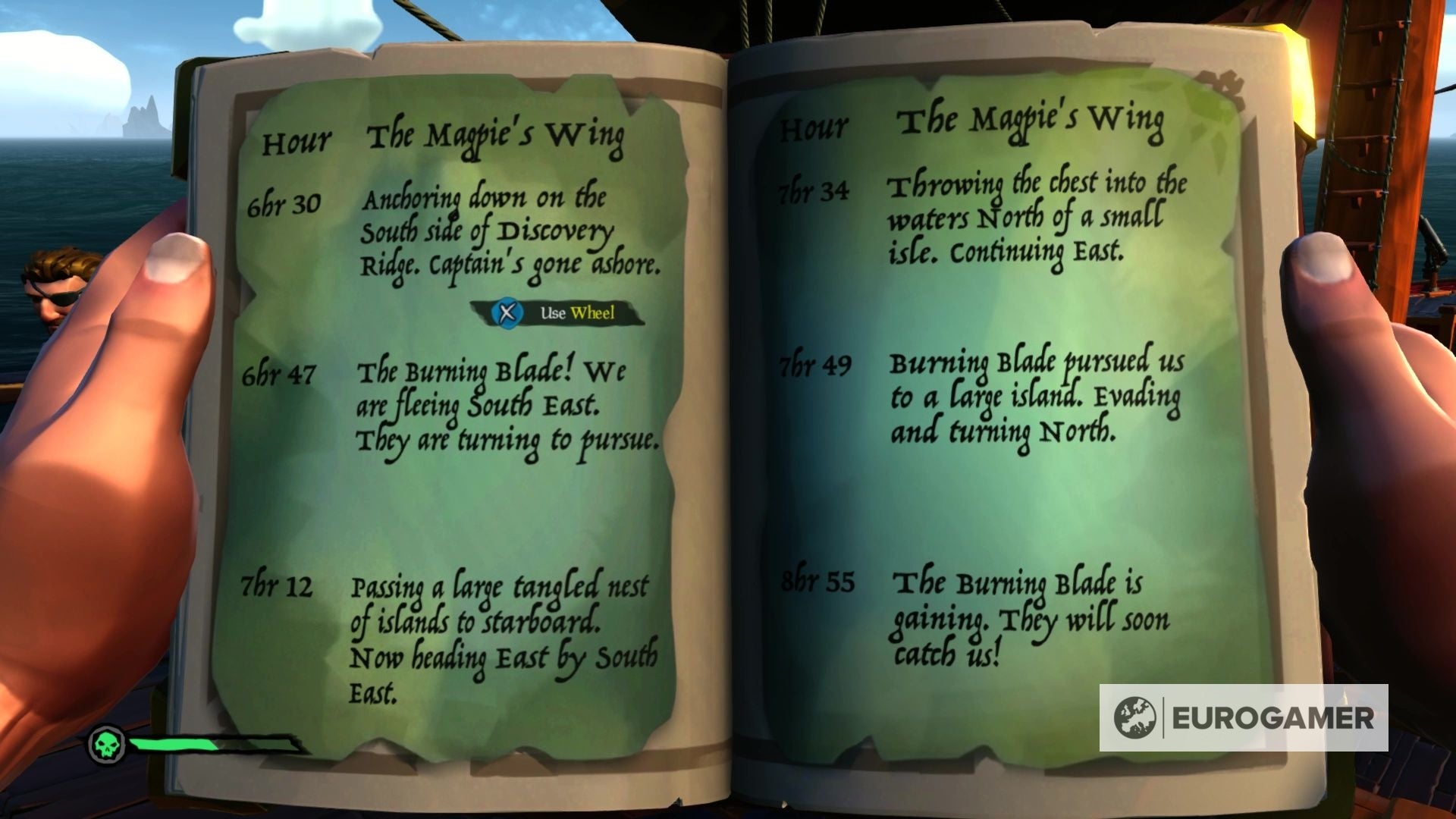 Sea of Thieves The Shroudbreaker guide Magpie's Wing and Totem